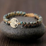 Tree of Life African Jasper Bracelet