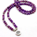 108 Amethysts Mala - YUBA Spirit