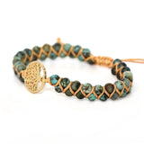 Tree of Life African Jasper Bracelet