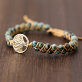 Tree of Life African Jasper Bracelet