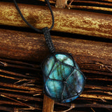 Dragon's Heart Labradorite Pendant