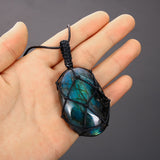 Dragon's Heart Labradorite Pendant