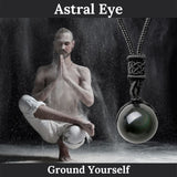 Astral Eye Rainbow Obsidian Necklace - YUBA Spirit