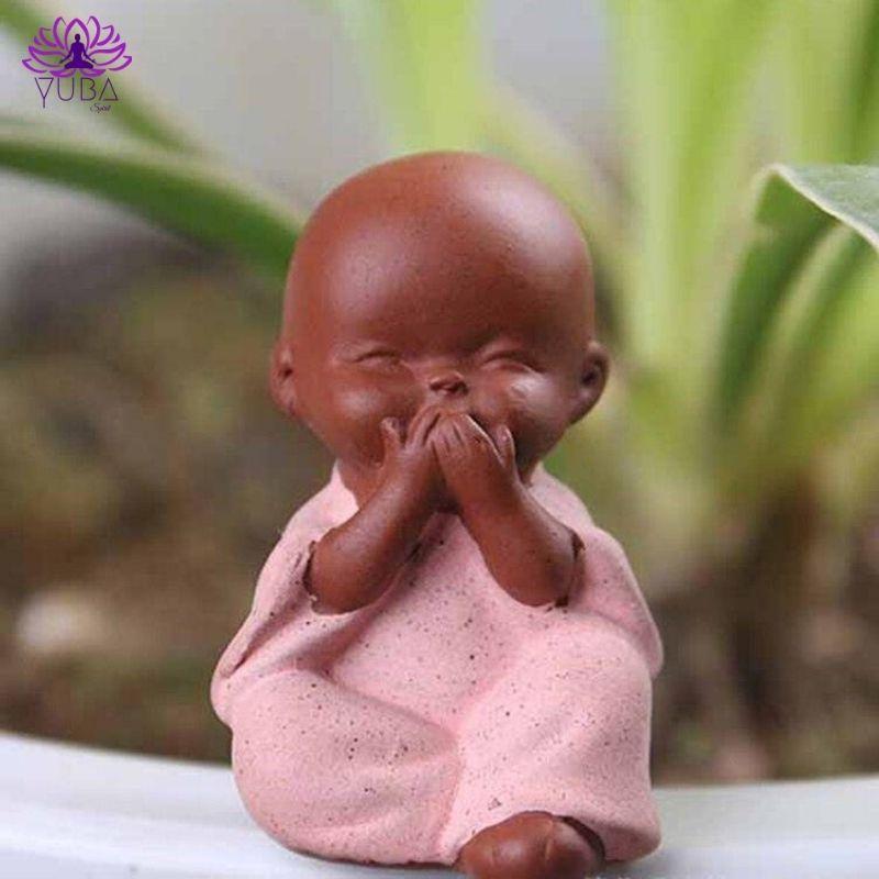"Mini Baby Buddha" Figurine - 4 Colors - YUBA Spirit