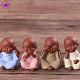 "Mini Baby Buddha" Figurine - 4 Colors - YUBA Spirit