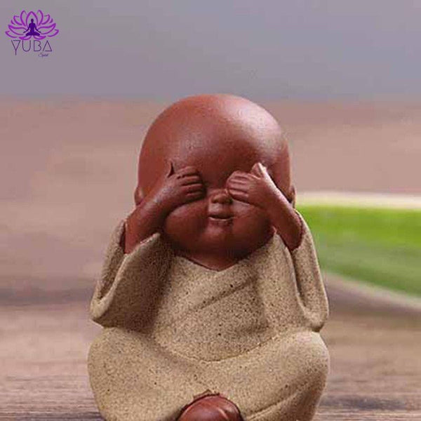 "Mini Baby Buddha" Figurine - 4 Colors - YUBA Spirit