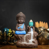 "Buddha by Waterfall" Incense Burner + Premium Gift - YUBA Spirit