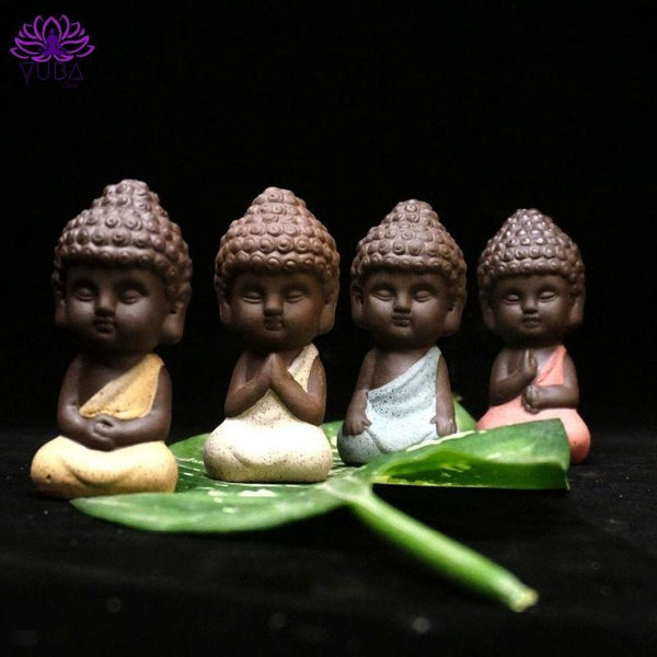 Mini Buddha Statue - 4 Colors - YUBA Spirit