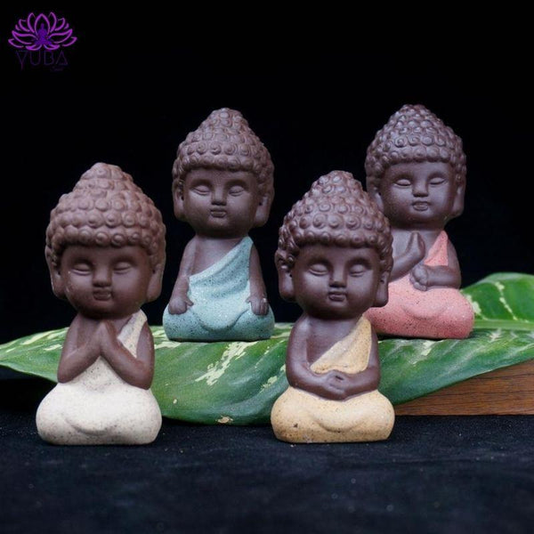 Mini Buddha Statue - 4 Colors - YUBA Spirit