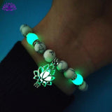 Phosphorescent Lotus Bracelet - YUBA Spirit