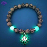 Phosphorescent Lotus Bracelet - YUBA Spirit