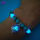 Phosphorescent Lotus Bracelet - YUBA Spirit