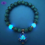 Phosphorescent Lotus Bracelet - YUBA Spirit