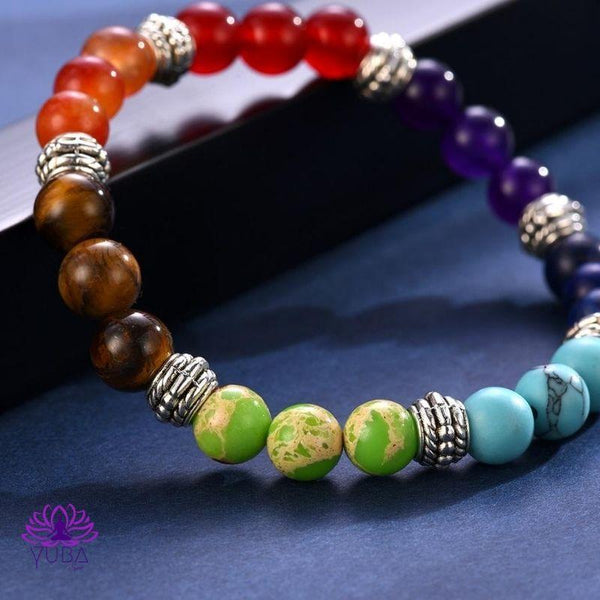 Triple Healing of 7 Chakras Bracelet - YUBA Spirit