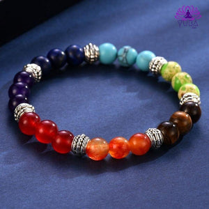 Triple Healing of 7 Chakras Bracelet - YUBA Spirit