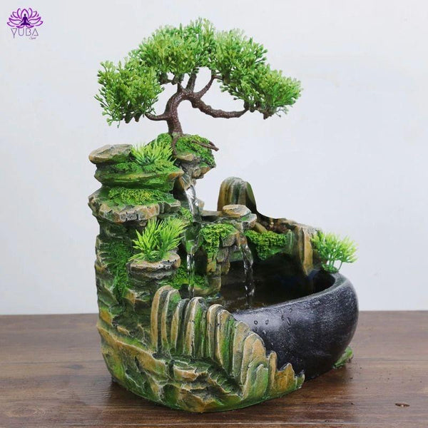 Feng-Shui Indoor Waterfall Fountain - YUBA Spirit