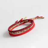 Lucky Tibetan Red String Bracelet